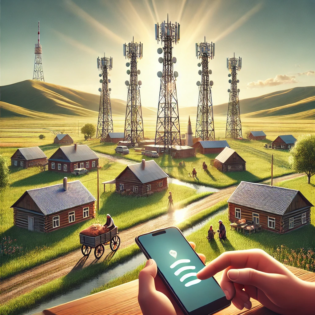 40 сел Актюбинской области подключат к мобильному интернету